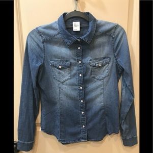 H&M denim shirt